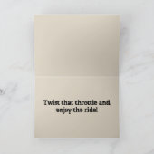 Carte Quand la vie vous lance des courbes d'encouragemen (Intérieur)