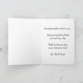 Carte "Quand les amis se rassemblent, les cœurs sont cha (Intérieur)