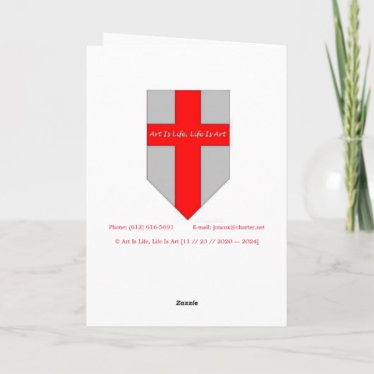 Carte "Quand les amis se réunissent, les coeurs sont cha (Dos)