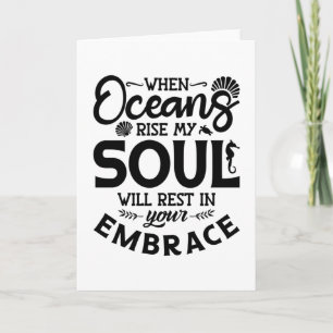 Carte Quand Les Océans Montent Mon Soul Dive Freediver