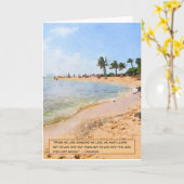 Carte Quand nous perdons quelqu'un, nous aimons la beaut (Fleur jaune)