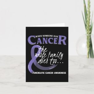 Carte Quand Quelqu'Un A Un Cancer Pancréatique, Toute La
