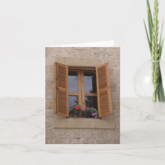 Carte Quand une porte se ferme une fenêtre s'ouvre