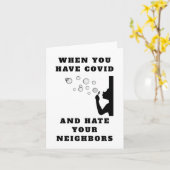 Carte Quand vous avez convoité et détesté vos voisins (Fleur jaune)