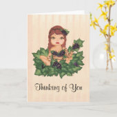 Carte Quantum Cutie Grape Vine Girl (Fleur jaune)