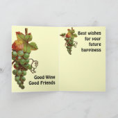 Carte quarante-septième Souhaits d'anniversaire, (Intérieur)