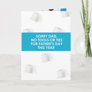 Carte Quarantine Humour Father’s Day Card