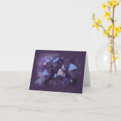 Carte Quartz Améthyst (Fleur jaune)