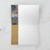 Carte Quatre arbres reflétés (Intérieur)