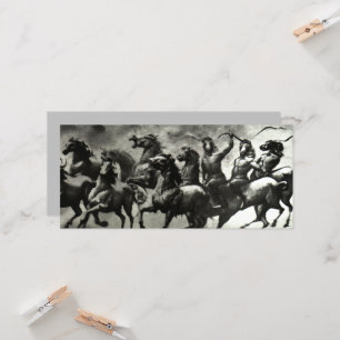 Carte Quatre cavaliers