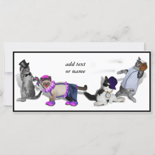 Carte Quatre Chatons En Jeu