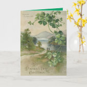 Carte Quatre feuilles Clover Killarney Mountain (Fleur jaune)