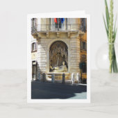 Carte Quatre Fontaines, La Déesse Junon, Rome, Italie (Devant)