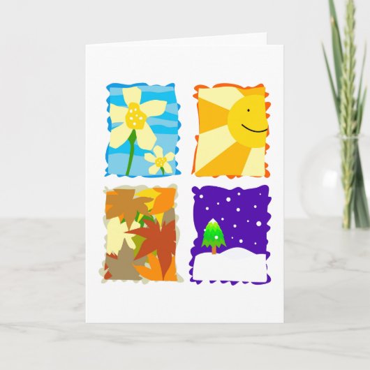 Carte Quatre saisons (Devant)