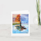 Carte Quatre saisons (Devant)