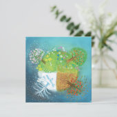 Carte Quatre Saisons sur Terre   (Debout devant)