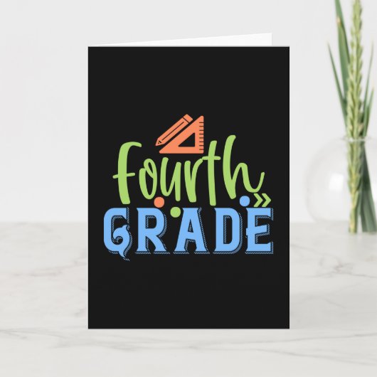 Carte Quatrième classe (Devant)