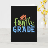 Carte Quatrième classe (Fleur jaune)