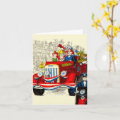 Carte Quatrième de défilé de juillet (Fleur jaune)