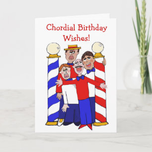 Carte Quatuor Chordial Anniversaire Voeux