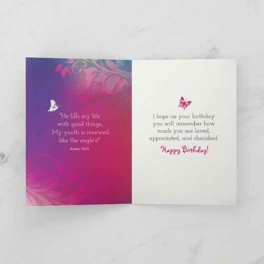 Carte Que Dieu bénisse Richement votre année dans tous l (Intérieur)