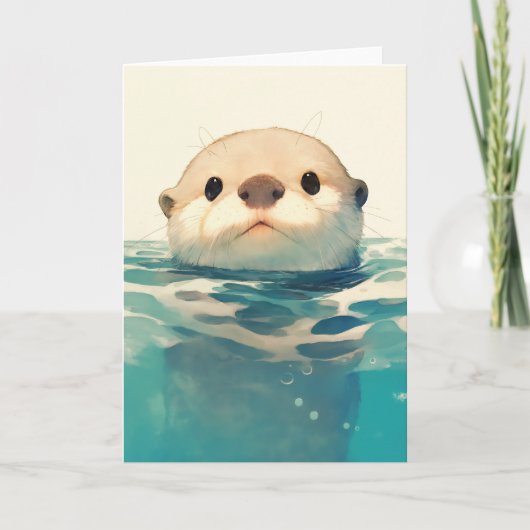 Carte Que fais-tu, loutre ? (Devant)