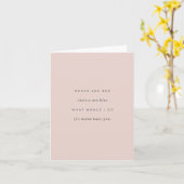 Carte Que ferais-je sans toi (Fleur jaune)