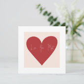 Carte que je t'aime le plus (Debout devant)