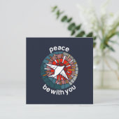 Carte Que la paix soit avec vous (Debout devant)