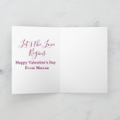 Carte que le plaisir commence bonne année nom année simp (Intérieur)