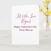 Carte que le plaisir commence bonne année nom année simp (Fleur jaune)