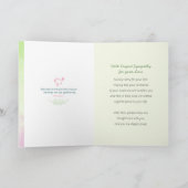 Carte Que le Seigneur console votre coeur en deuil (Intérieur)