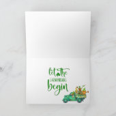 Carte Que les Shenanigans commencent la Saint Patrick (Intérieur)