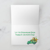 Carte Que les Shenanigans commencent la Saint Patrick (Intérieur)