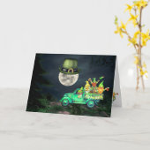 Carte Que les Shenanigans commencent la Saint Patrick (Fleur jaune)