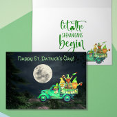 Carte Que les Shenanigans commencent la Saint Patrick