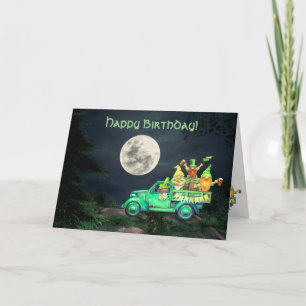 Carte Que les Shenanigans commencent un joyeux anniversa