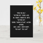 CARTE QUE PUIS-JE DIRE DE PLUS ? PRÊT À FAIRE LA FÊTE ? (Fleur jaune)