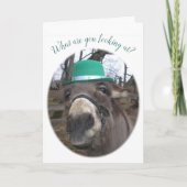 Carte "Que regardez-vous ?" (Devant)