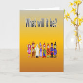 Carte Que sera-t-il ? (Fleur jaune)