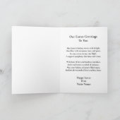 Carte Que votre panier de Pâques déborde de douceur (Intérieur)