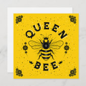 Carte Queen Bee Flat (5,25 x 5,25) (Devant / Derrière)