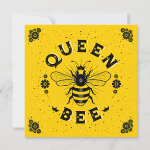 Carte Queen Bee Flat (5,25 x 5,25)