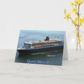 Carte Queen Mary II (Fleur jaune)
