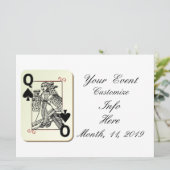 Carte Queen of Spades Thunder_Cove (Debout devant)