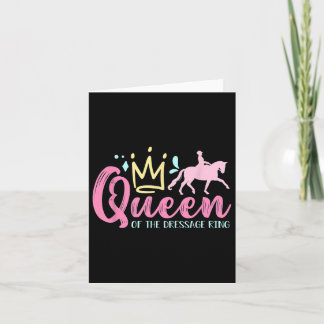 Carte Queen Of The Dressage Ring Aime L'Équitation