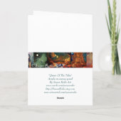 Carte Queen Of The Tides - Goddess Art Greeting Card (Dos)