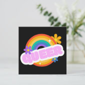 Carte Queer. LGBT+Pride. Affiche (Debout devant)