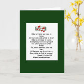 Carte Quel ami avons-nous en Jésus (Fleur jaune)