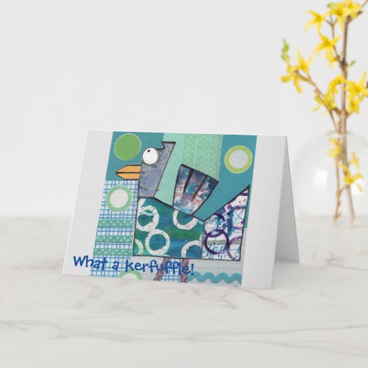 Carte Quel cafard ! (Fleur jaune)